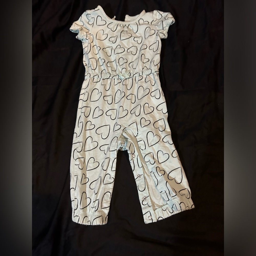 Baby girl snap up jumper